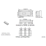 CSTCE_V13L,村田陶瓷晶振,陶瓷貼片晶振