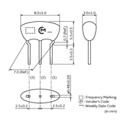 村田晶振,CSTLS8M00G53Z-B0晶振,進口村田陶瓷晶振