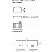 IQD晶振,CX16AT晶振,30.0MHz-CX16AT-C-SM1-100/100/晶振