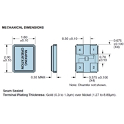 Ecliptek晶振EB1620,EB1620JA10-20.000M-TR無源晶體