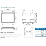美國進口ECS無源晶體ECX-2236,ECS-270-8-36CKM-TR水晶振動子